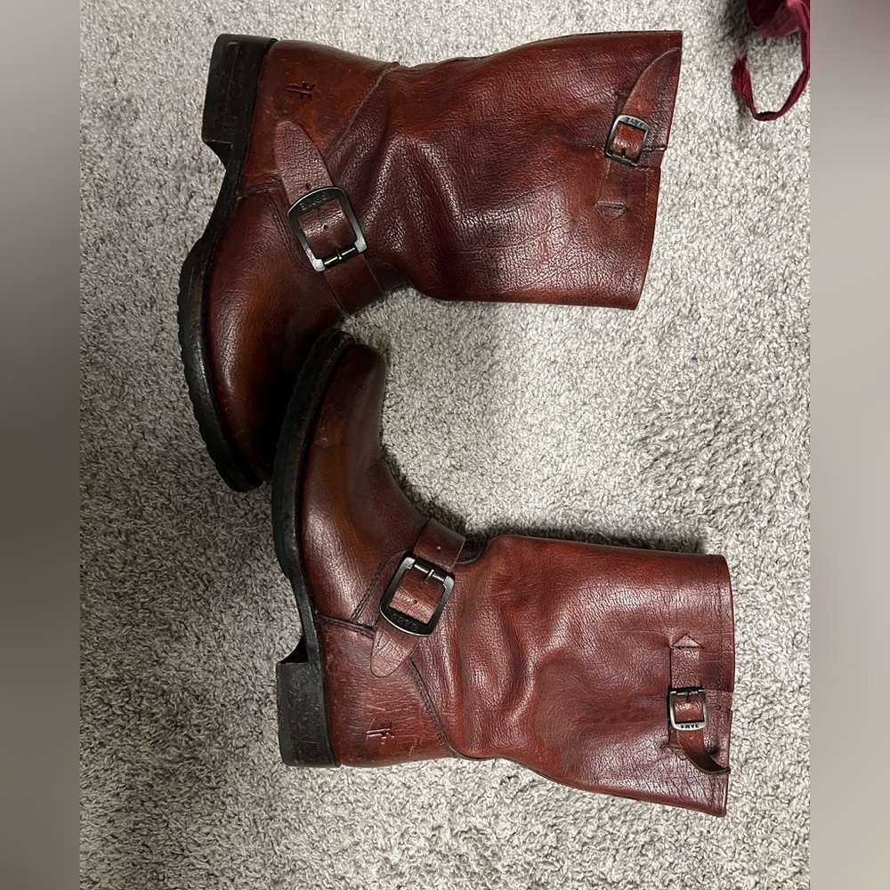 Gorgeous Frye boots! Worn one time so in new condition.